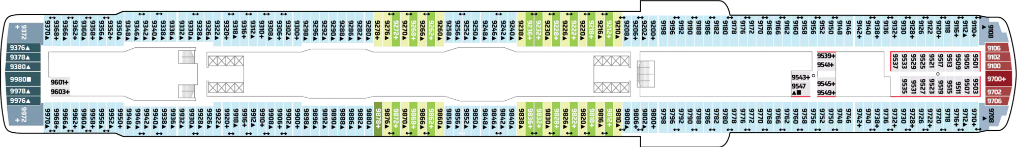 Deck 9 plan